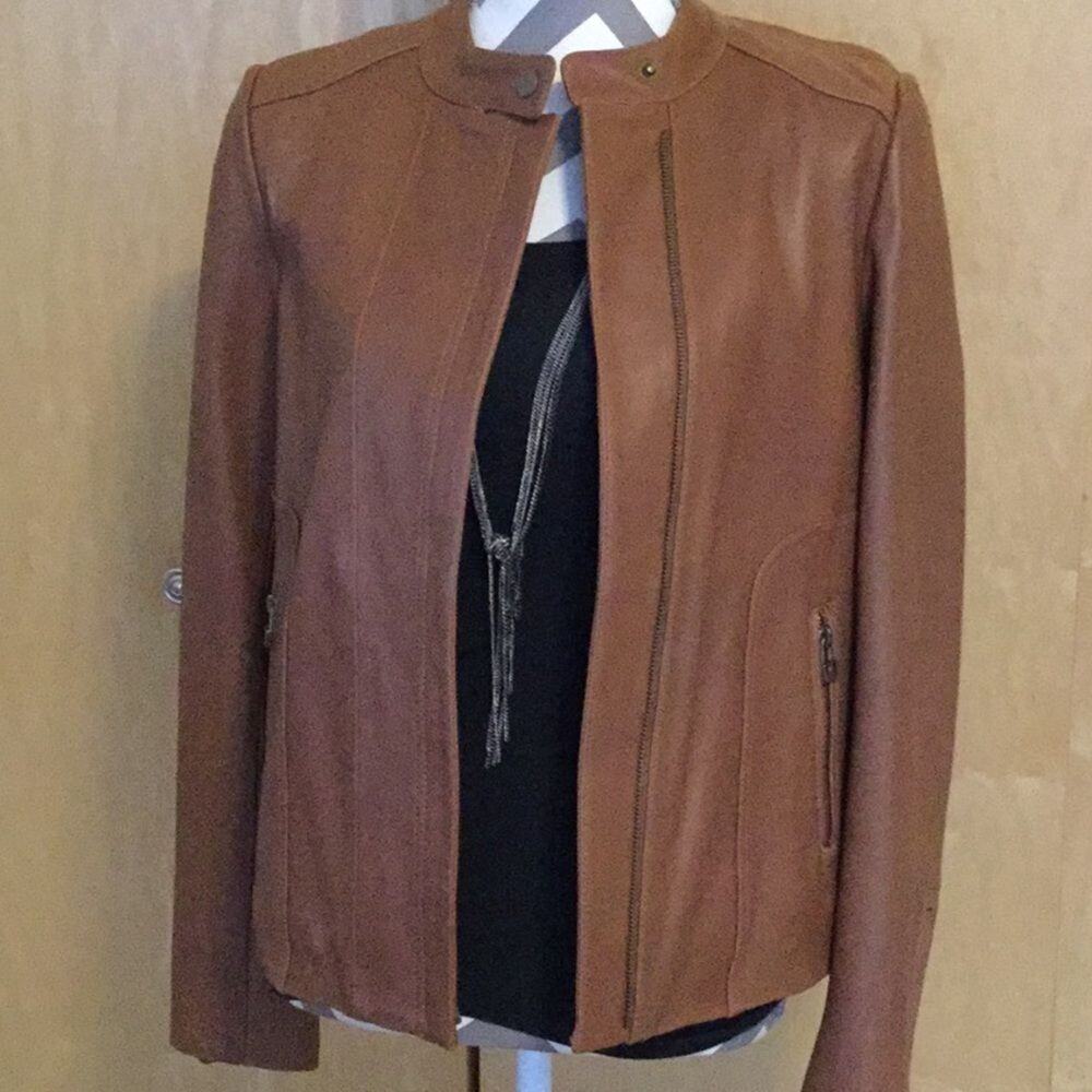 - Hilfiger Jacket, Arley Leather - Picture 2 of 9